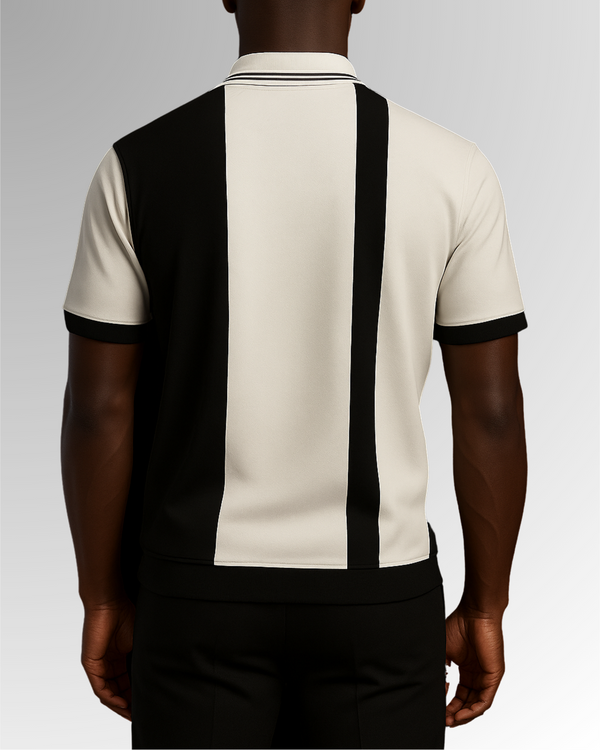 GaLche’s Essential Zipper Polo Z003 (White)